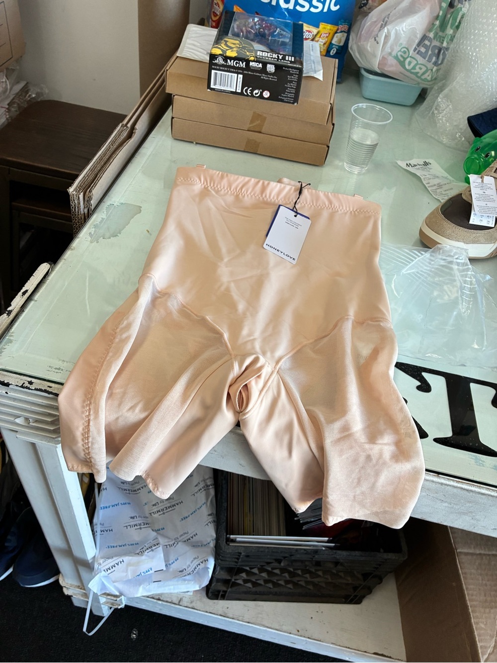 Women’s Honeylove Mid Shorts Shapewear New SZ Med NWT